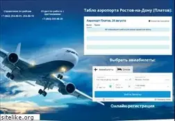 Sites similar to aeroport-rostov.ru