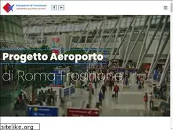 Sites similar to aeroportodifrosinone.it