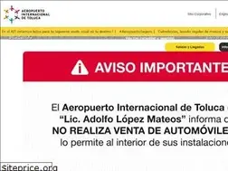 Sites similar to aeropuertodetoluca.com.mx