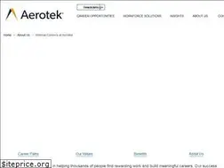 Sites similar to aerotekcareers.com