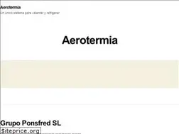 Sites similar to aerotermia.info