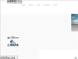 Sites similar to aerotitle.com