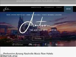 Sites similar to aertsonhotel.com