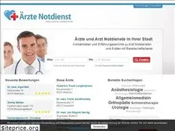 Sites similar to aerzte-notdienst.de