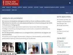 Sites similar to aerztefueraufklaerung.de