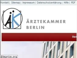 Sites similar to aerztekammer-berlin.de