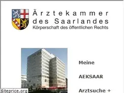 Sites similar to aerztekammer-saarland.de