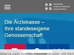 Sites similar to aerztekasse.ch