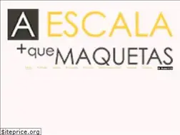 Sites similar to aescalamaquetas.com