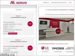 Sites similar to aeservis.cz