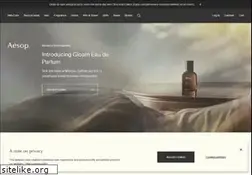 Sites similar to aesop.com