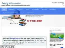 Sites similar to aessaywriters.com