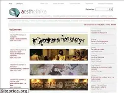 Sites similar to aesthethika.org