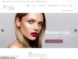 Sites similar to aesthetic-first.com