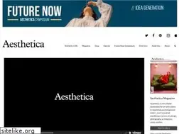 Sites similar to aestheticamagazine.com