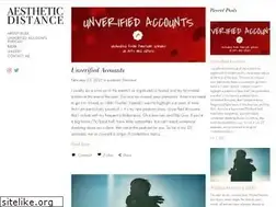 Sites similar to aestheticdistance.com