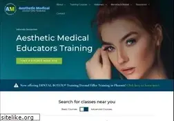 Sites similar to aestheticmedicaltraining.com