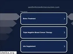 Sites similar to aestheticmedicinecourses.com