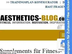Sites similar to aesthetics-blog.com