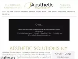 Sites similar to aestheticsolutionsny.com