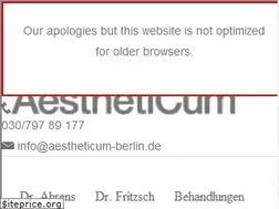 Sites similar to aestheticum-berlin.de