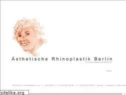 Sites similar to aesthetische-rhinoplastik-berlin.de