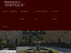 Sites similar to aestiquesurgerycenter.com