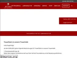 Sites similar to aetas.de