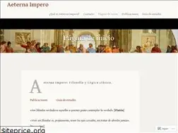 Sites similar to aeternaimperoblog.wordpress.com