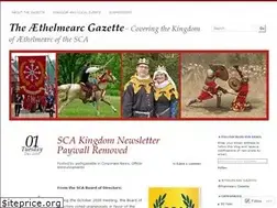 Sites similar to aethelmearcgazette.com