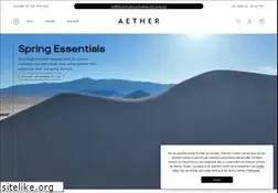 Sites similar to aetherapparel.com