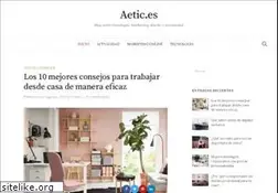 Sites similar to aetic.es
