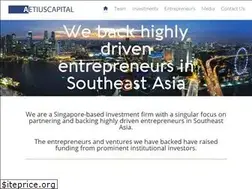 Sites similar to aetiuscapital.com