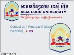 Sites similar to aeu.edu.kh