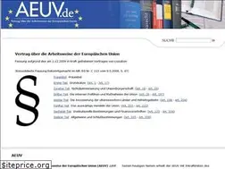 Sites similar to aeuv.de
