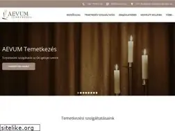 Sites similar to aevumtemetkezes.hu