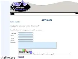 Sites similar to aeyf.com