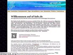Sites similar to af-info.de