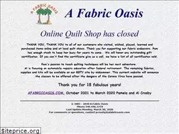 Sites similar to afabricoasis.com