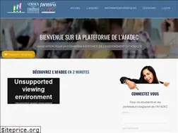 Sites similar to afadec.fr