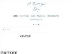 Sites similar to afaithfulstep.com