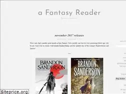 Sites similar to afantasyreader.blogspot.com
