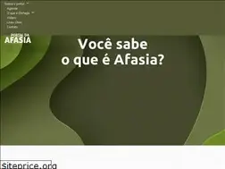 Sites similar to afasia.com.br
