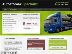Sites similar to afbraak-auto.be