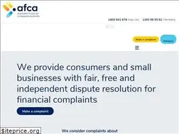 Sites similar to afca.org.au