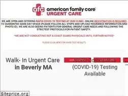Sites similar to afcurgentcarebeverly.com