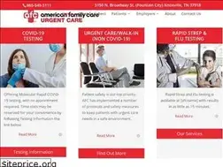 Sites similar to afcurgentcarefountaincitytn.com