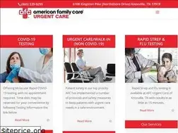 Sites similar to afcurgentcareknoxvilletn.com