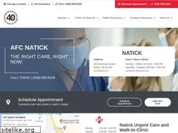 Sites similar to afcurgentcarenatick.com