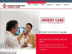 Sites similar to afcurgentcaresandiego.com